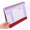 NUOBESTY 2025 Chinese Lunar Year Planner Desk Office Calendar Stand