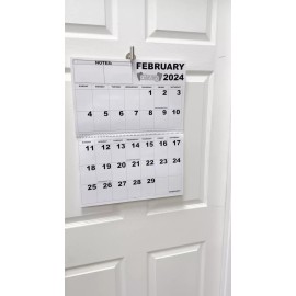Magnifying Aids Jumbo Large Print 2025 Wall Calendar 13 - Months, 17" x 11", or Hanging it . New