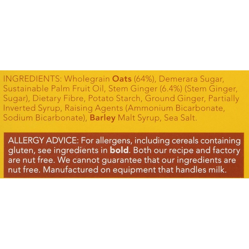 Nairns - Oat Biscuits - Stem Ginger - 200g