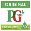 PG Tips 80 Pyramid Teabags 232 g (Pack of 6)