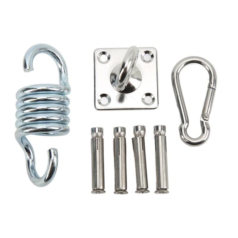 Hammock Hanging Kit Durable Wearable Stainless Steel Firm Connection Convenient