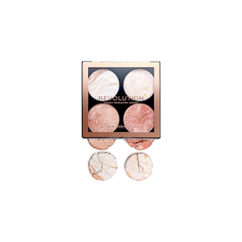 Maquillaje Revolution Cheek Kit, Take A Breather