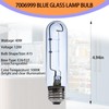 Parzuozenney Upgrade 7006999 Blue Glass Lamp Bulb Replacement for E26