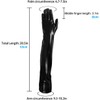 LOVART'S BEAUTY Sexy PU Leather Long Gloves, Glossy, 20.5 inches