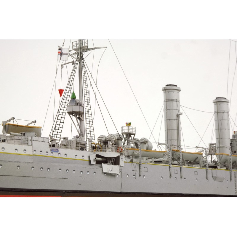 HMV 3038 Cardboard Model Small Cruiser SMS Undine