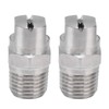 Walfront Boquilla de Acero Inoxidable de 2 Uds. De 1/4