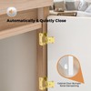 Ravinte 10-Pack 5-Pairs Semi-Overlay 1/2 inch Self-Closing Face Frame Cabinet