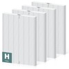 PETOX 4 Pack 116130 HEPA Replacement Filter H for Winix