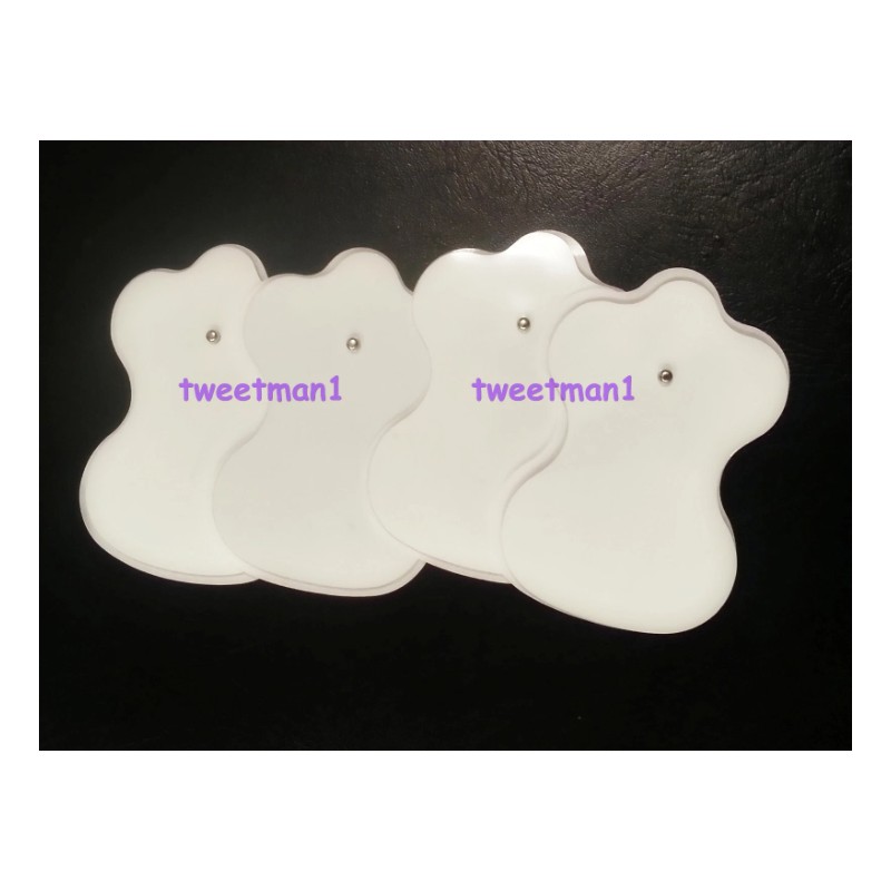 Electrode Pads 2 Pairs (4)for Smart Relief Digital Massager/Therapy Machine/TENS