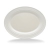 Mikasa Swirl White Oval Serving Platter, 14-Inch