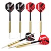 Franklin Sports Steel Tip Darts Set - 6 Pack of