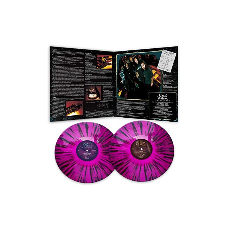 Liquid Tension Experiment - Purple/black Splatter