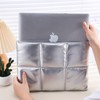 Saysurey Puffy Laptop Sleeve Case 13 Inch 14 Inch, Quilted