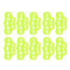 10Pcs Finger Exerciser 6.6LB Green Soft Flexible Silicone Portable Skin