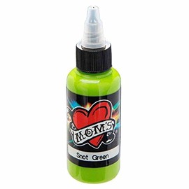 Millennium Mom's Snot Green 1/2 oz Tattoo Ink .5 oz 1/2