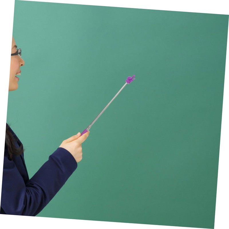 SHINEOFI Elegant Functional 4pcs Teachers Pointing Rods Extendable Reading Indicator