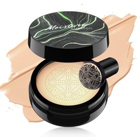 Mushroom Head Air Cushion CC Cream - Cubierta de tatuaje maquillaje impermeable de larga duracin hidratante corrector base, tono de piel uniforme...  