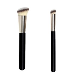FRAINBOWZ 2pcs Makeup Brush, Bevel Foundation Brush Liquid Makeup Bevel Brush Concealer Brush Set For Blending Cream Powder And Smoothing Pointtopoint Makeup