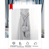 Himtop A Pair of Curtain Rope Tiebacks Hand Knitting Curtain