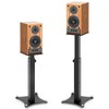 GZGDLJQ Adjustable Bookshelf Speaker Stands Pair, 20-27.5 Inch All-Metal Heavy