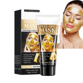 Gesichtsmaske,Peel Off Maske Gesicht,Kollagen Peel-Off Maske,Zur Hydratation,Iefenreinigung Der Poren,Entfernt Mitesser,Verfeinert Poren,Verbessert Den Hautton,Hautaufhellung & öL-Kontrolle,100g