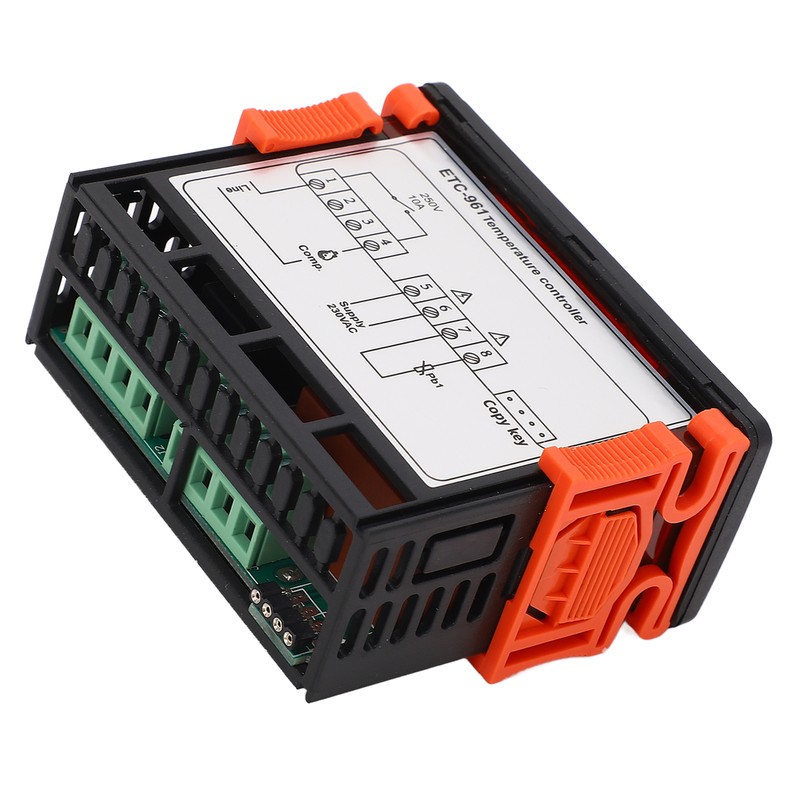 Freezer Temperature Controller Digital External Fahrenheit Celsius Switchable Refrigeration Defrosting