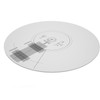 Turntable Cartridge Alignment Protractor Mat Prevent Slip Static Shockproof Phonograph
