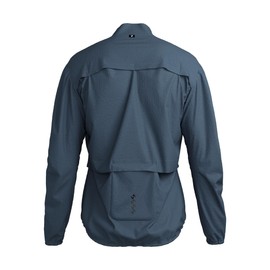 LAMEDA Men's Cycling Jacket Windbreaker Lightweight Packable Breathable Cycling Bike Jacket with Reflective Strips Hiking