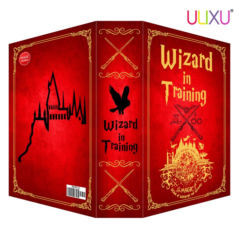 Wizard in Training Real Pages Diversion Book Safe with Key