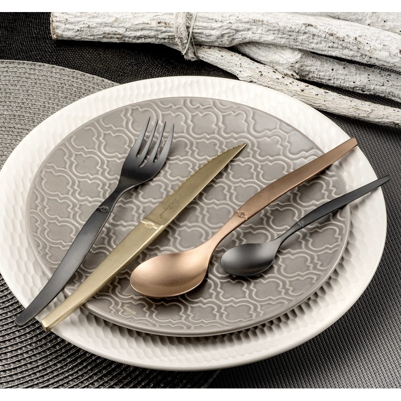 Lou Laguiole - Jet 16-Piece Cutlery Set, Matt Copper