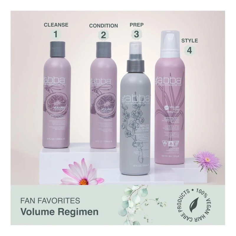 Champú Volumen Abba Pomelo Hierba Limón Onzas