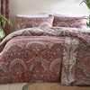 Dreams & Drapes - Maroon Jacobean Duvet Cover - Single