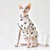 UOSIA Sphynx Cat Clothes Thin Hairless Cat Pajamas Cotton Cat