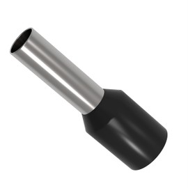 AUPROTEC AUPROTEC Aderendhlsen von 0,34-50 mm2 isoliert 10-1000 Stck Auswahl: (100 Stck, 6.0 mm2 schwarz)