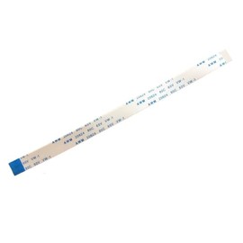 AKUYAO 16PIN AWM 20624 60V 80C VW-1 0.5mm Pitch 150mm Length Type B REVERSED ENDS Flex FFC Ribbon Cable