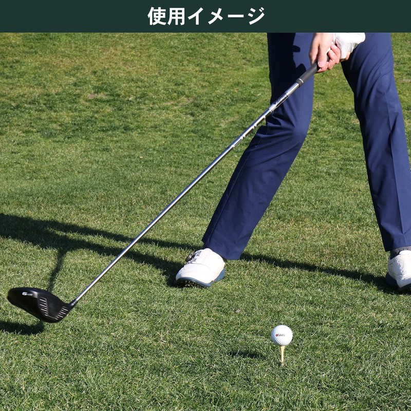 Tabata GV0434 Golf Tee, Long Tee, Wood Tee, Long, 2.8