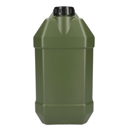 Mizuho Kasei Kogyo 0188MG Flat Can, Vertical Mouth 1.2 gal (5 L), Nozzleless, Moss Green