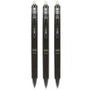 Pilot FriXion Ball Knock 0.5mm Black LFBK-23EF-B Set of 3