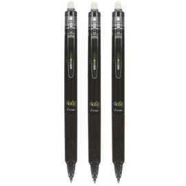 Pilot FriXion Ball Knock 0.5mm Black LFBK-23EF-B Set of 3