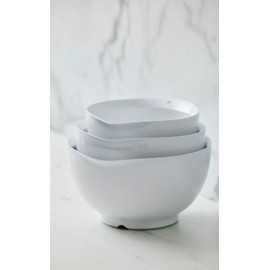 Rosti Precision Craft Mixing Bowl Set 3 Pcs Elevate Your Culinary Experience Stylish Nesting Bowls for Effortless Cooking and Baking