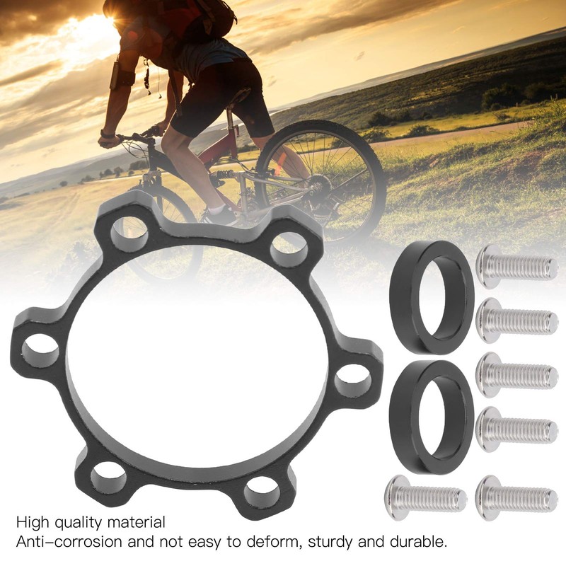 Alomejor Bike Hub Conversion Kit, 100-110 mm Mountain Bike Front