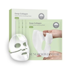 SUNGBOON EDITOR [SUNGBOON EDITOR]Deep Collagen Cica Teatree Soothing Mask (4ea)