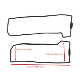 Bruce & Shark Cylinder Head Cover Gasket for Honda GL1800 Gold Wing 1800 2001-2017 16 15 14 13