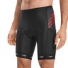 X-TIGER Bike Shorts for Men 5D Padded with 3 Pockets,Cycling