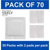 Vakly Split Drain Sponge Gauze 2x2 Sterile 6 Ply Pads