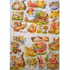 Glanzbilder Easter Bunny EF 7174 Wafer Posia Pictures Scrapbook Decoration