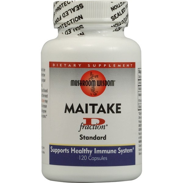 Grifron Maitake D-Fraction Standard Capsules, 120 Count