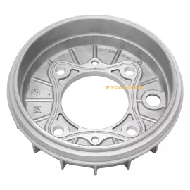 M MATI Front Wheel Brake Drum Hub For Honda Rancher 350 Rancher 400 TRX350 TRX400 4x4