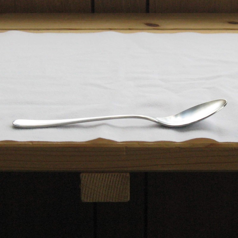 Nagao Antibacterial Dinner Spoon, Set of 2, 18-8 Stainless Steel,