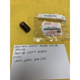 Suzuki OEM SUZUKI Power Valve Spring 1997-2002 RM125  (11257-36E00) AHRMA